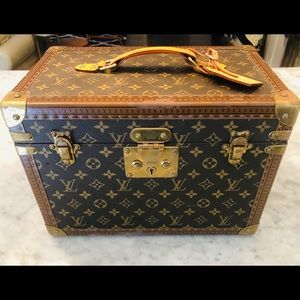 Large Louis Vuitton Make Up Luggage Case